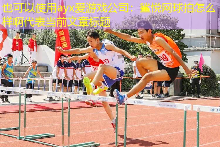 ayx爱游戏公司：鲨悦网球拍怎么样啊