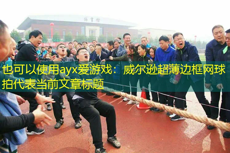 ayx爱游戏：威尔逊超薄边框网球拍