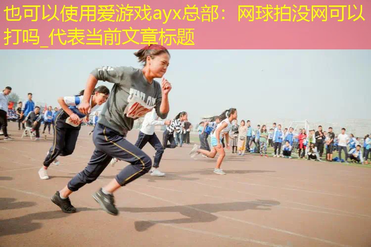 网球拍没网可以打吗_